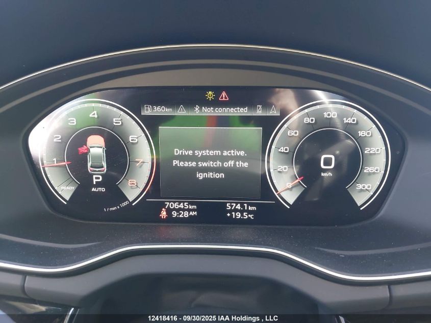 2021 Audi Q5 VIN: WA1FAAFY9M2066478 Lot: 12418416