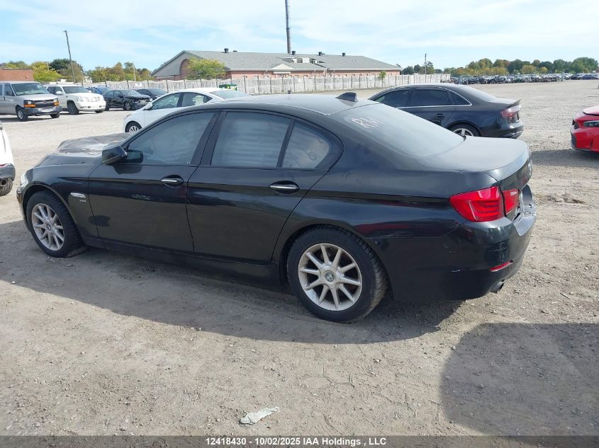 2011 BMW 535I xDrive VIN: WBAFU7C59BC870276 Lot: 12418430