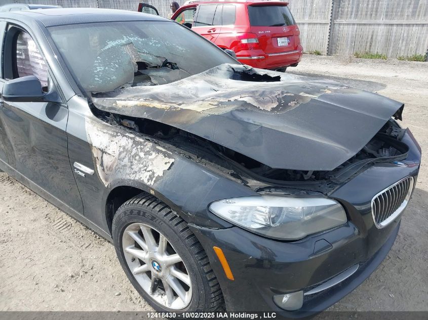 2011 BMW 535I xDrive VIN: WBAFU7C59BC870276 Lot: 12418430