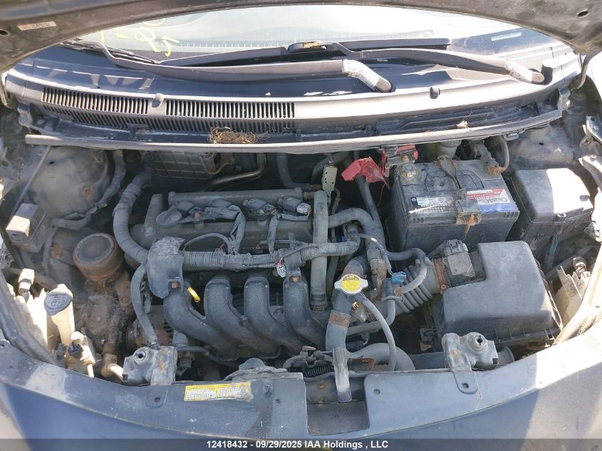 2008 Toyota Yaris VIN: JTDBT923781259649 Lot: 12418432