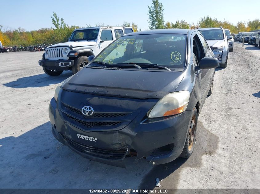 2008 Toyota Yaris VIN: JTDBT923781259649 Lot: 12418432