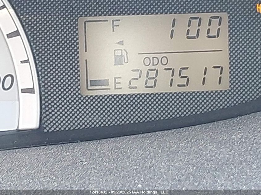 2008 Toyota Yaris VIN: JTDBT923781259649 Lot: 12418432