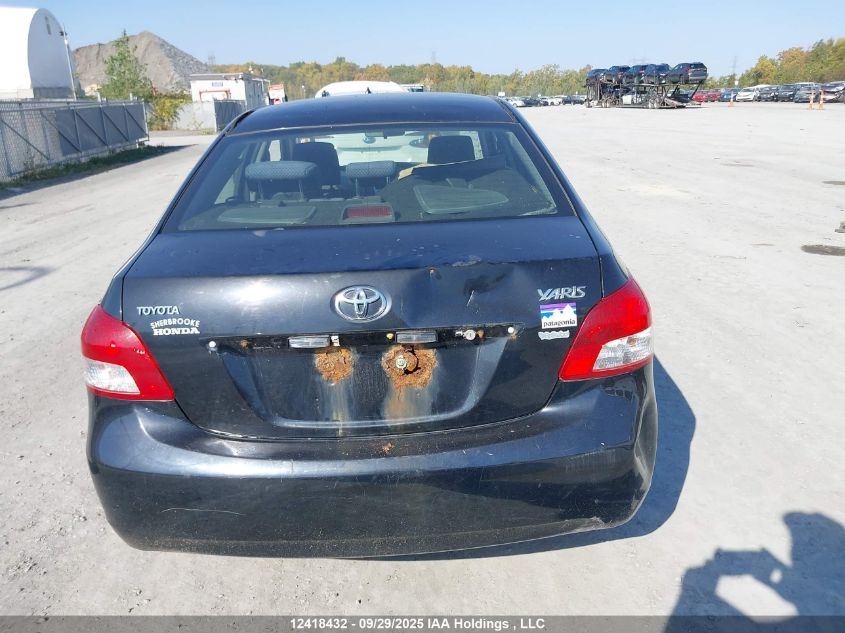 2008 Toyota Yaris VIN: JTDBT923781259649 Lot: 12418432