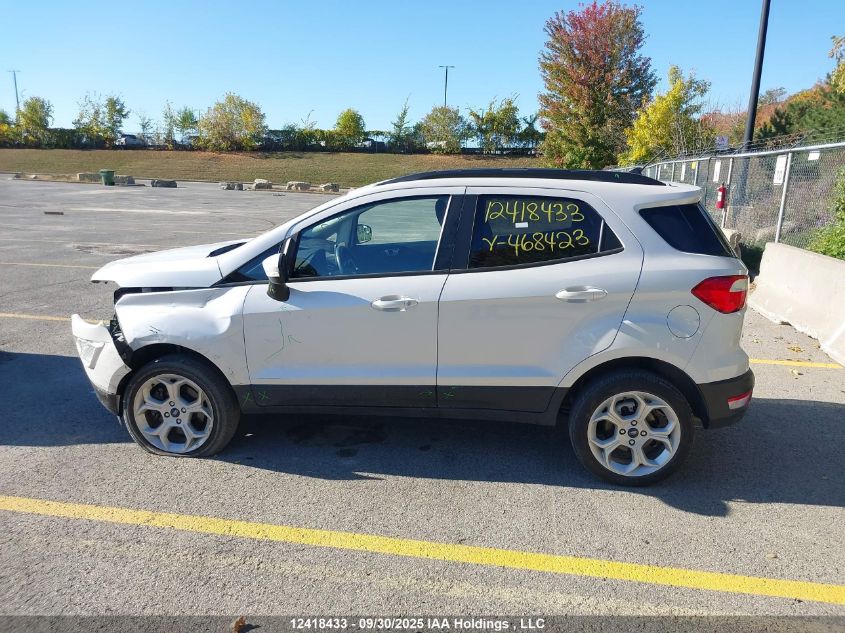 2022 Ford Ecosport VIN: MAJ6S3GL7NC468423 Lot: 12418433