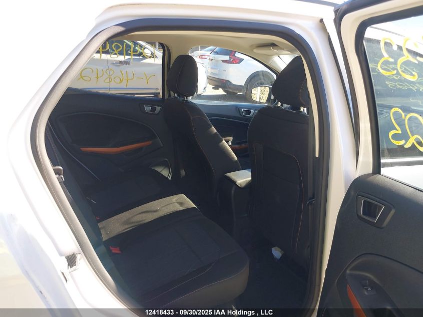 2022 Ford Ecosport VIN: MAJ6S3GL7NC468423 Lot: 12418433