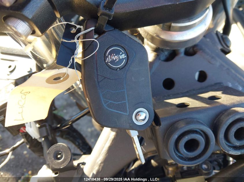 2024 Kawasaki Ex500 A/B VIN: ML5EXGJ15RDA16067 Lot: 12418438