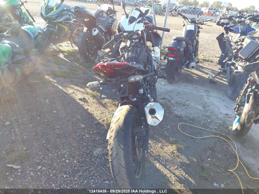 2024 Kawasaki Ex500 A/B VIN: ML5EXGJ15RDA16067 Lot: 12418438