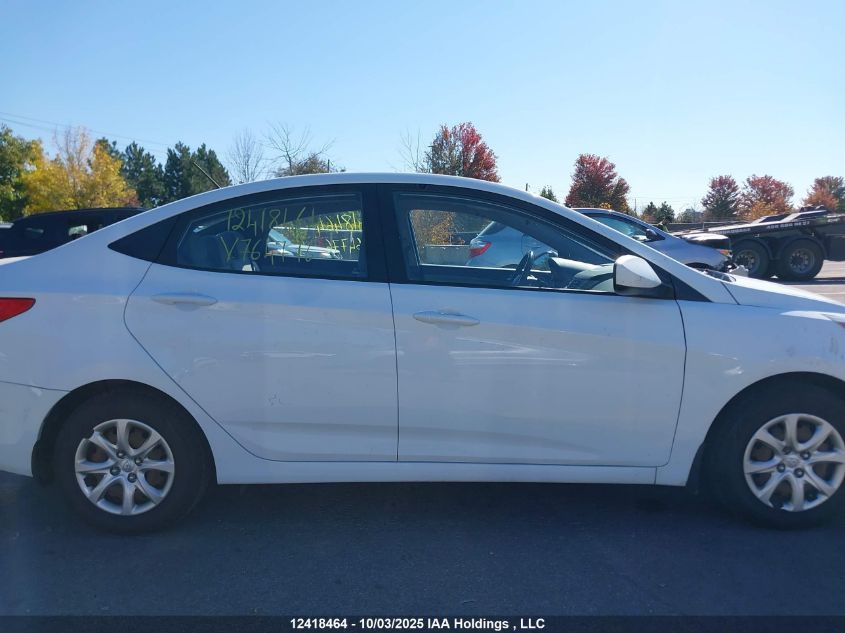 2014 Hyundai Accent VIN: KMHCT4AE8EU764776 Lot: 12418464