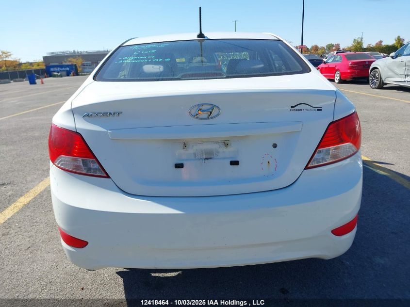 2014 Hyundai Accent VIN: KMHCT4AE8EU764776 Lot: 12418464