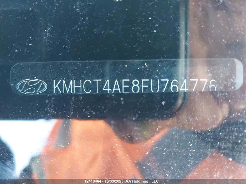 2014 Hyundai Accent VIN: KMHCT4AE8EU764776 Lot: 12418464