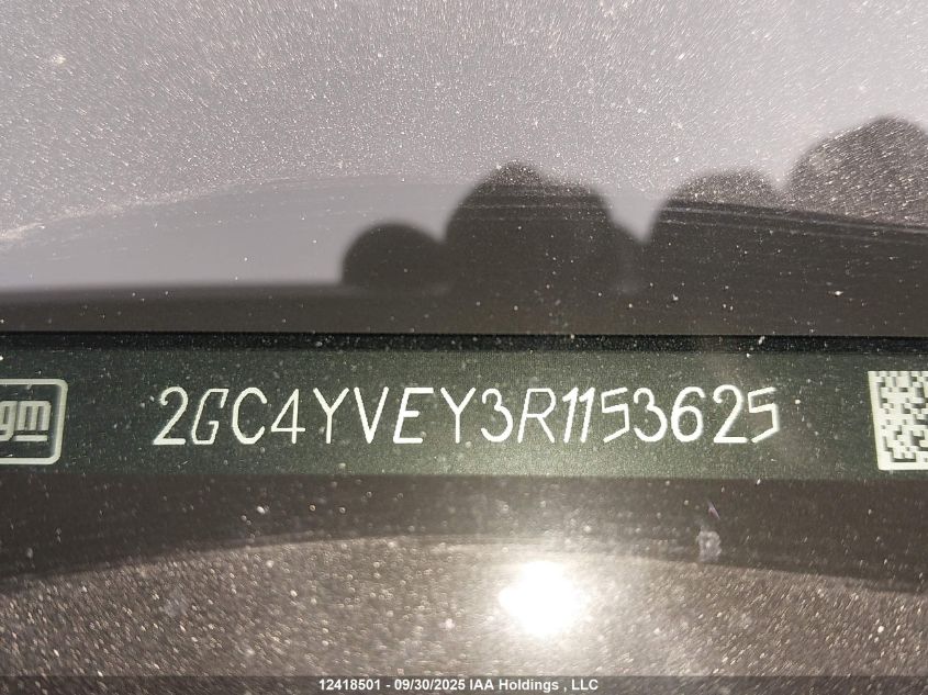 2024 Chevrolet Silverado K3500 High Country VIN: 2GC4YVEY3R1153625 Lot: 12418501