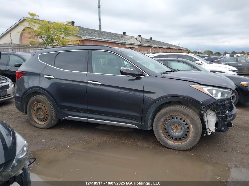 2017 Hyundai Santa Fe Sport 2.0T Ultimate VIN: 5XYZUDLA4HG475356 Lot: 12418517