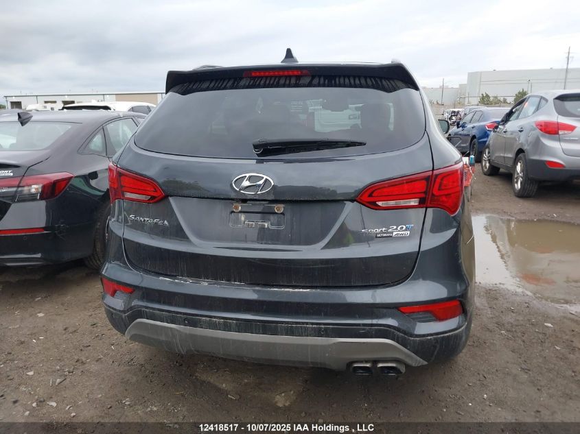 2017 Hyundai Santa Fe Sport 2.0T Ultimate VIN: 5XYZUDLA4HG475356 Lot: 12418517