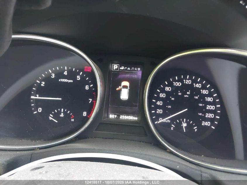 2017 Hyundai Santa Fe Sport 2.0T Ultimate VIN: 5XYZUDLA4HG475356 Lot: 12418517