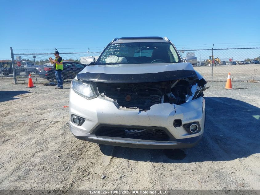 2014 Nissan Rogue S/Sl/Sv VIN: 5N1AT2MV7EC805654 Lot: 12418526