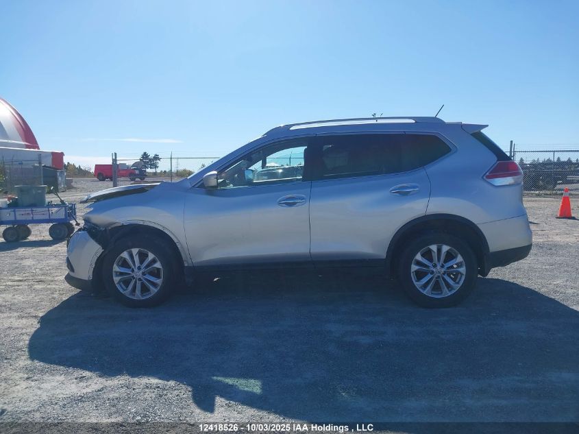 2014 Nissan Rogue S/Sl/Sv VIN: 5N1AT2MV7EC805654 Lot: 12418526