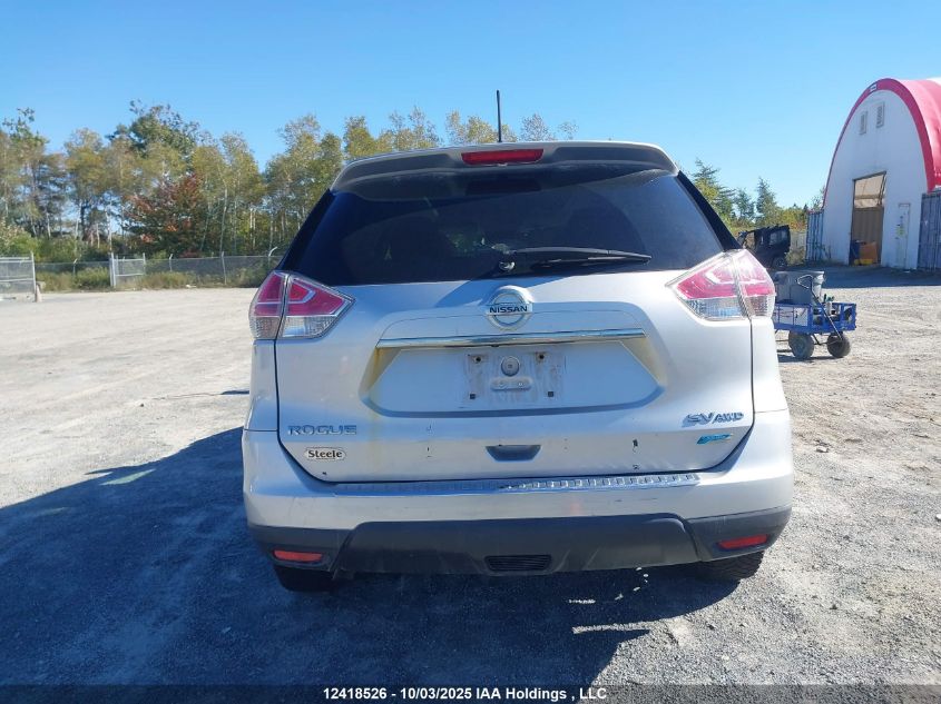 2014 Nissan Rogue S/Sl/Sv VIN: 5N1AT2MV7EC805654 Lot: 12418526