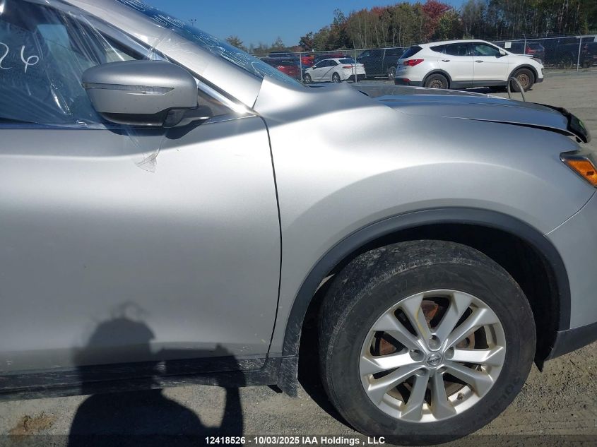 2014 Nissan Rogue S/Sl/Sv VIN: 5N1AT2MV7EC805654 Lot: 12418526