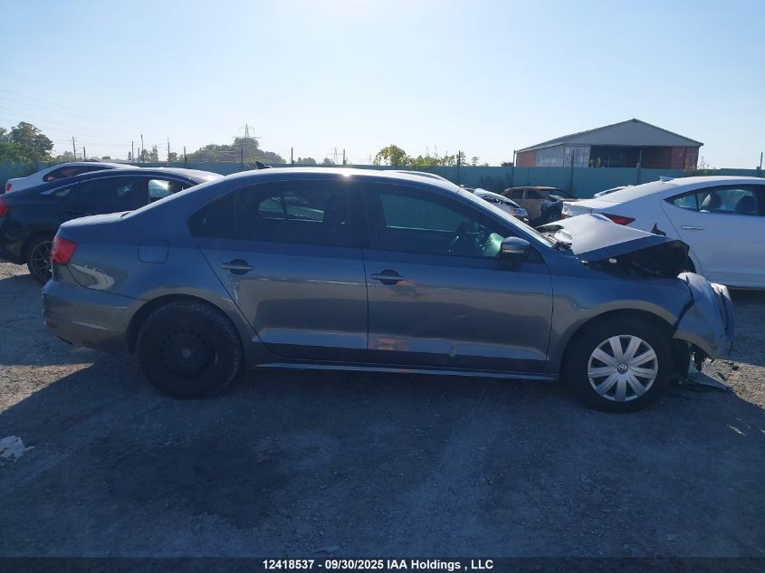 2015 Volkswagen Jetta 2.0L Trendline/2.0L Trendline+ VIN: 3VW2K7AJ9FM427036 Lot: 12418537