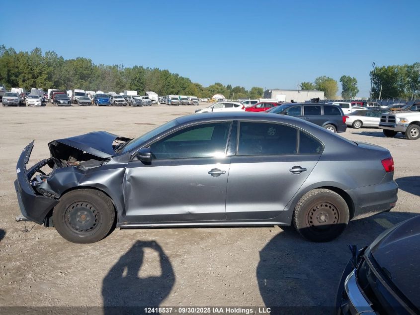 2015 Volkswagen Jetta 2.0L Trendline/2.0L Trendline+ VIN: 3VW2K7AJ9FM427036 Lot: 12418537