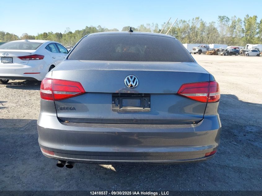 2015 Volkswagen Jetta 2.0L Trendline/2.0L Trendline+ VIN: 3VW2K7AJ9FM427036 Lot: 12418537