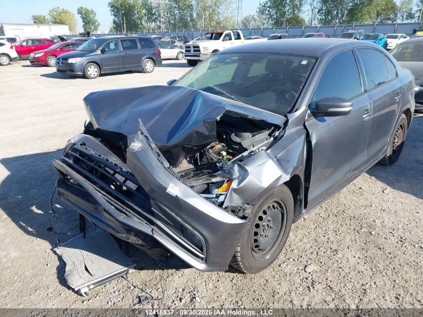 2015 Volkswagen Jetta 2.0L Trendline/2.0L Trendline+ VIN: 3VW2K7AJ9FM427036 Lot: 12418537