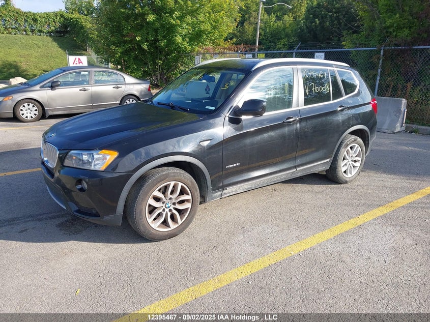 2011 BMW X3 xDrive28I VIN: 5UXWX5C52BL710009 Lot: 12395467X