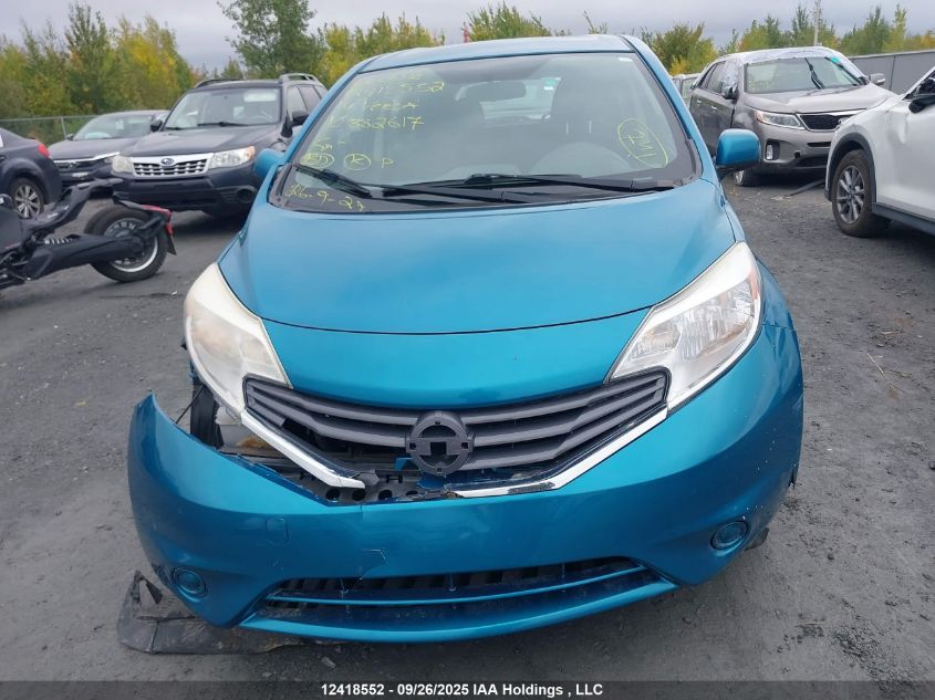 2014 Nissan Versa VIN: 3N1CE2CP8EL382617 Lot: 12418552
