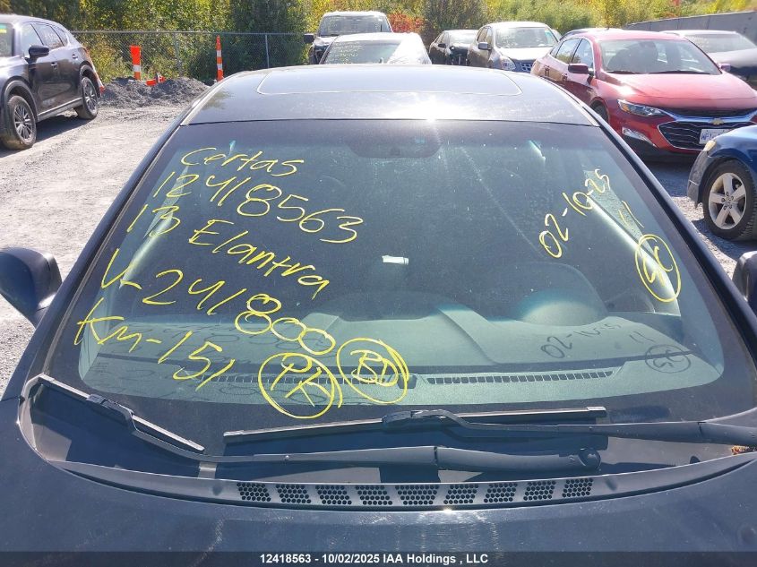 2013 Hyundai Elantra Gls/Limited VIN: 5NPDH4AE1DH241800 Lot: 12418563