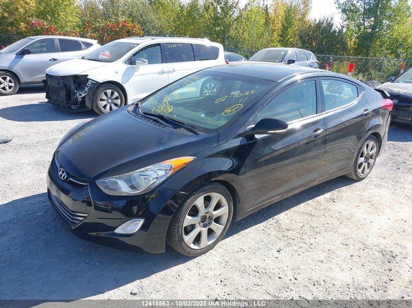 5NPDH4AE1DH241800 2013 HYUNDAI ELANTRA photo no. 2