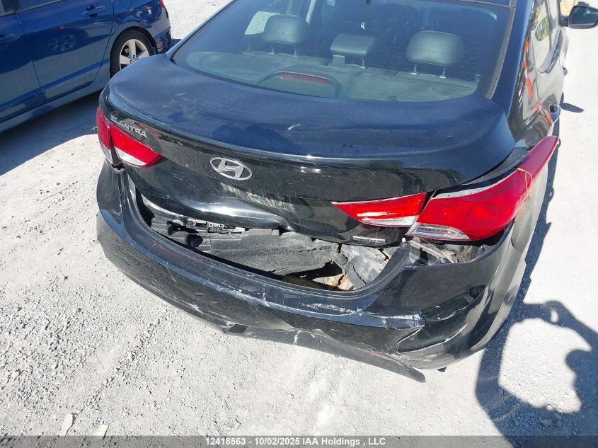 2013 Hyundai Elantra Gls/Limited VIN: 5NPDH4AE1DH241800 Lot: 12418563