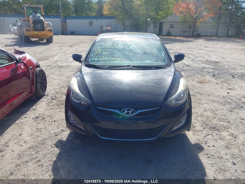 2014 Hyundai Elantra Se/Sport/Limited VIN: 5NPDH4AE7EH486134 Lot: 12418575