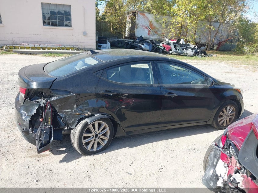 2014 Hyundai Elantra Se/Sport/Limited VIN: 5NPDH4AE7EH486134 Lot: 12418575