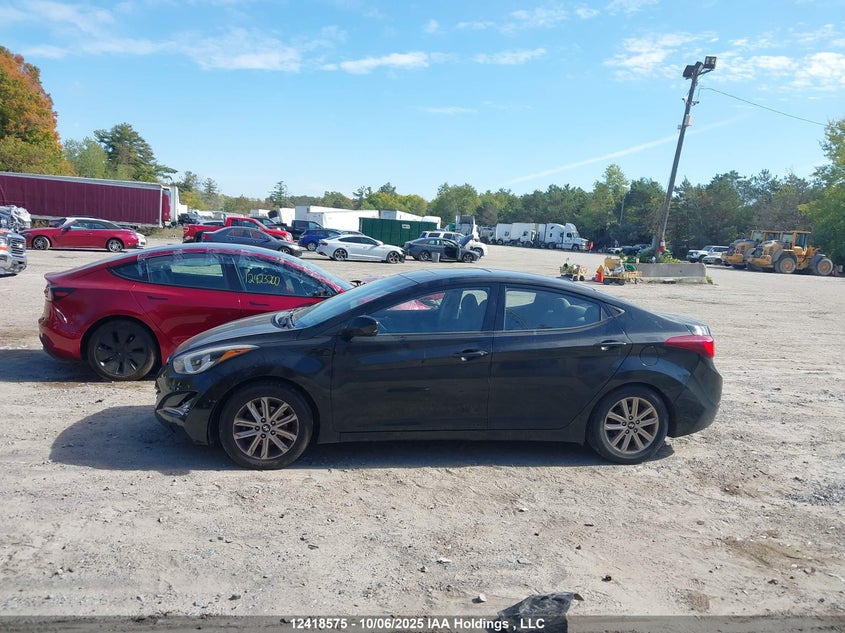 2014 Hyundai Elantra Se/Sport/Limited VIN: 5NPDH4AE7EH486134 Lot: 12418575