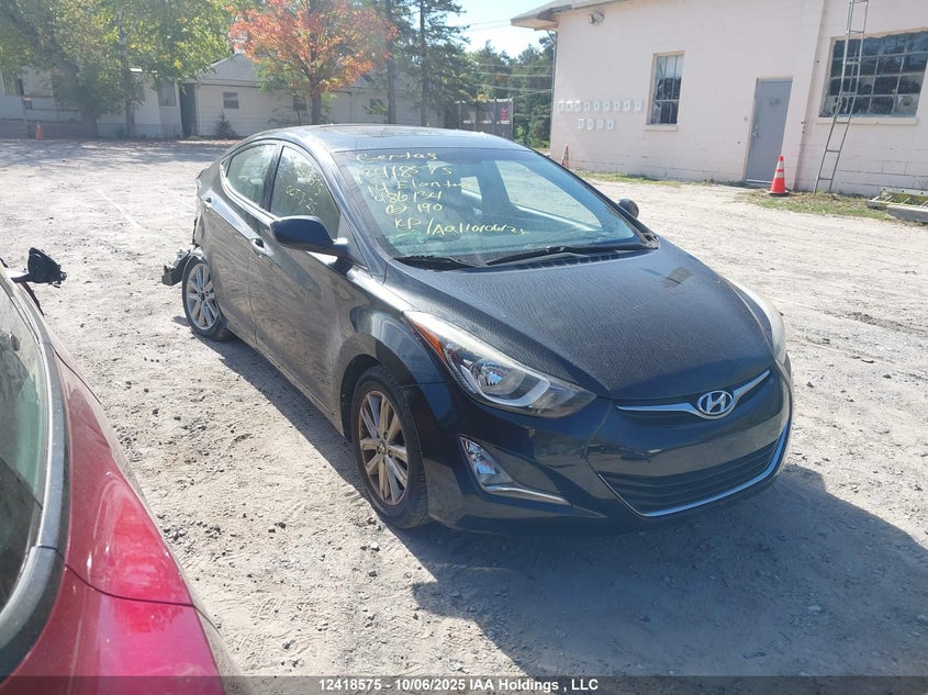 5NPDH4AE7EH486134 2014 Hyundai Elantra Se/Sport/Limited auction photo 1
