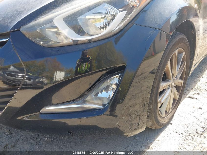 2014 Hyundai Elantra Se/Sport/Limited VIN: 5NPDH4AE7EH486134 Lot: 12418575