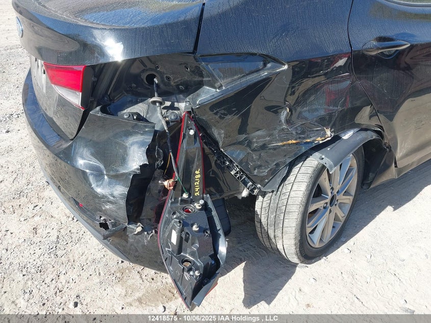 2014 Hyundai Elantra Se/Sport/Limited VIN: 5NPDH4AE7EH486134 Lot: 12418575