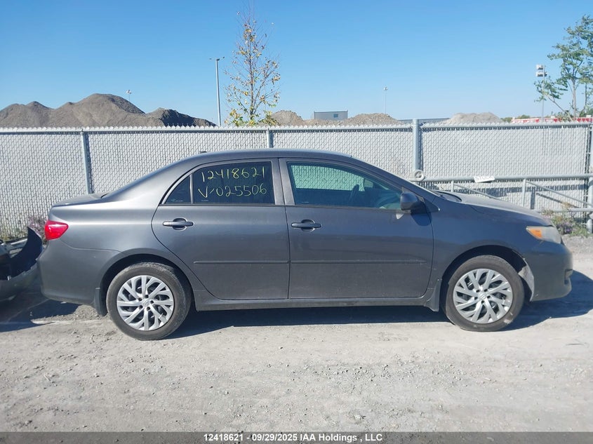 2009 Toyota Corolla S/Le/Xle VIN: 2T1BU40E89C025506 Lot: 12418621