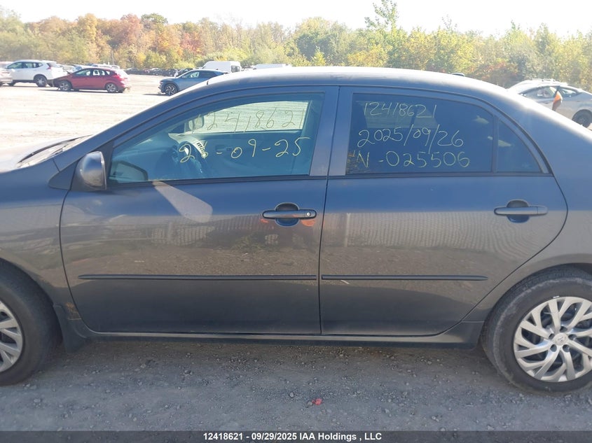 2009 Toyota Corolla S/Le/Xle VIN: 2T1BU40E89C025506 Lot: 12418621