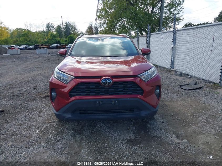 2020 Toyota Rav4 Xle/Xle Premium VIN: 2T3W1RFV3LC081169 Lot: 12418648