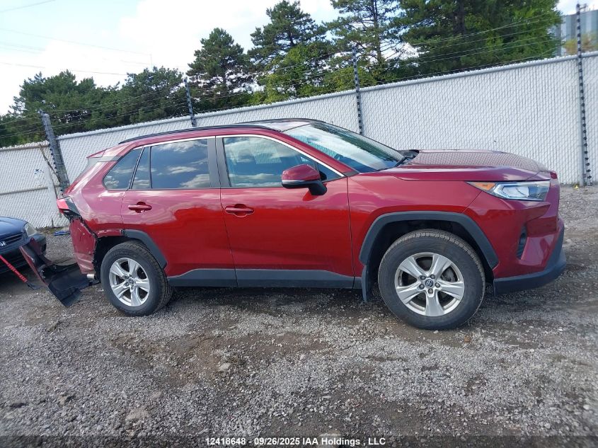 2020 Toyota Rav4 Xle/Xle Premium VIN: 2T3W1RFV3LC081169 Lot: 12418648