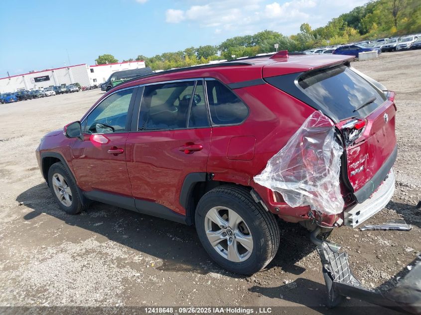 2020 Toyota Rav4 Xle/Xle Premium VIN: 2T3W1RFV3LC081169 Lot: 12418648