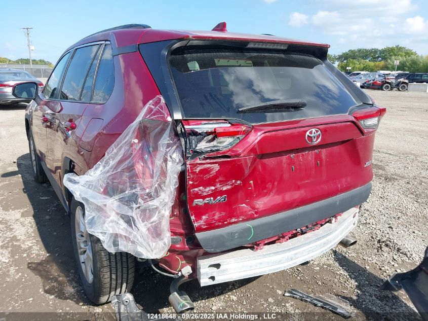 2020 Toyota Rav4 Xle/Xle Premium VIN: 2T3W1RFV3LC081169 Lot: 12418648