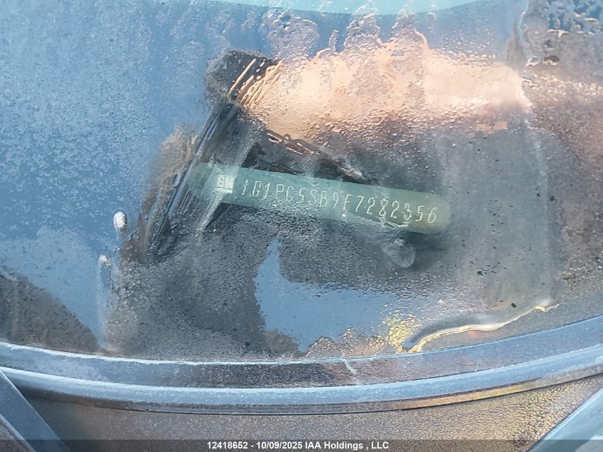 2014 Chevrolet Cruze Lt VIN: 1G1PC5SB9E7282356 Lot: 12418652