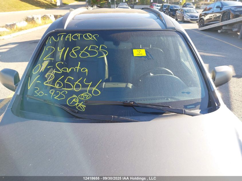 2009 Hyundai Santa Fe VIN: 5NMSH73E29H265646 Lot: 12418655