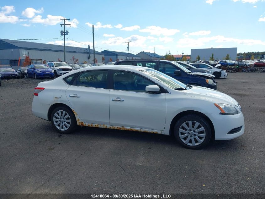2014 Nissan Sentra S/Sv/Sr/Sl VIN: 3N1AB7APXEL609788 Lot: 12418664
