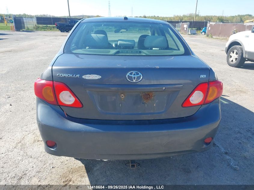 2009 Toyota Corolla Ce VIN: 2T1BU40E79C185022 Lot: 12418684