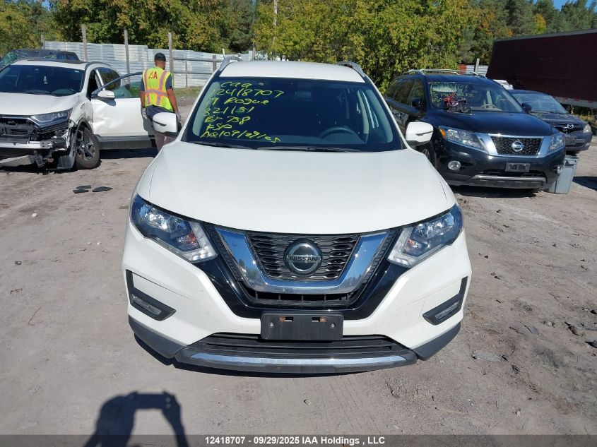 2019 Nissan Rogue S/Sl/Sv VIN: 5N1AT2MV1KC821151 Lot: 12418707