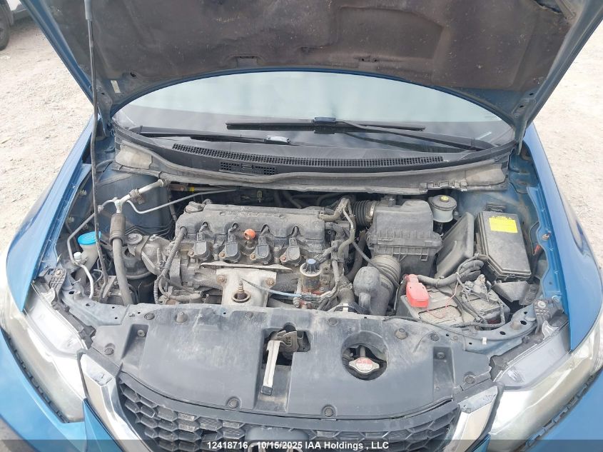 2013 Honda Civic Lx VIN: 2HGFB2F49DH028330 Lot: 12418716