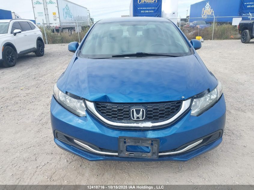 2013 Honda Civic Lx VIN: 2HGFB2F49DH028330 Lot: 12418716